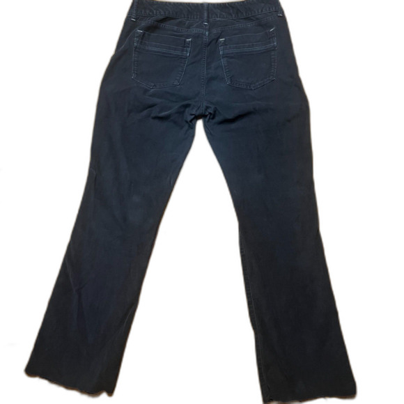 GAP Sexy Boot 30/10 Tornado Gray Corduroy Jeans Pants 5 -Pocket Low/Mid Rise - Picture 4 of 15